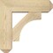 Ekena Millwork Westlake Craftsman Rough Sawn Bracket w/ Offset Brace, Douglas Fir, 6"W x 18"D x 18"H BKT0604X18X18WTL04RDF - alternate 4